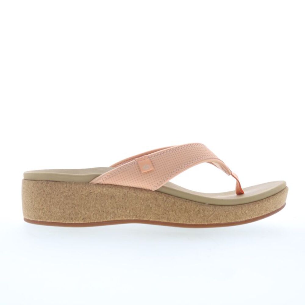 Spenco Womens Willow Wedge Pink Shoes (NWT)